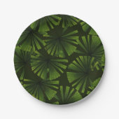 Palmbladeren Papieren Bordje (Voorkant)