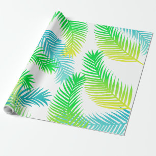 Palmbladeren patroon cadeaupapier