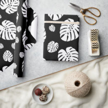 Palmbladeren Patroon Inpakpapier