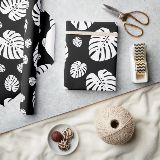 Palmbladeren Patroon Inpakpapier (Crafts)