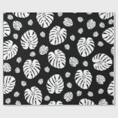 Palmbladeren Patroon Inpakpapier (Vlak)