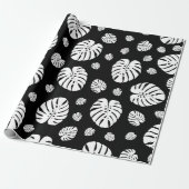 Palmbladeren Patroon Inpakpapier (Uitgerold)