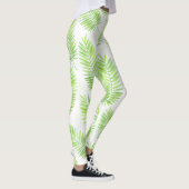 Palmbladeren patroon leggings (Rechts)