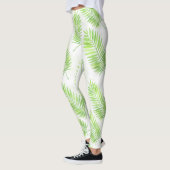 Palmbladeren patroon leggings (Links)
