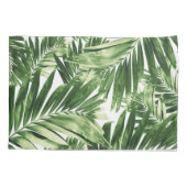 Palmbladeren Patroon Liefde #2 #tropical #wall #de Kussensloop (Achterkant)