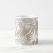 Palmbladeren Patroon Liefde #4 #tropical #wall #de Koffiemok (Center)