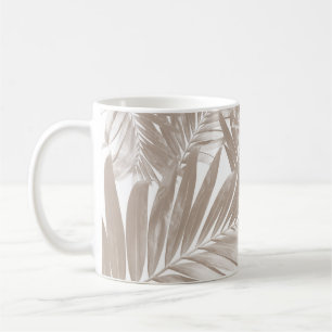 Palmbladeren Patroon Liefde #4 #tropical #wall #de Koffiemok
