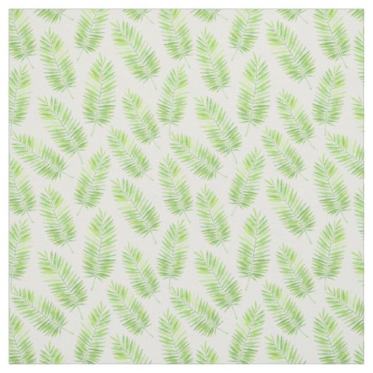 Palmbladeren patroon stof (Swatch)