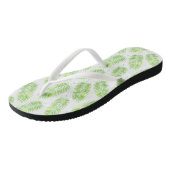 Palmbladeren patroon teenslippers (Schuin)
