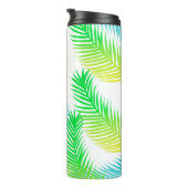 Palmbladeren patroon thermosbeker (Geroteerd rechts)