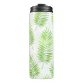Palmbladeren patroon thermosbeker (Voorkant)