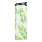Palmbladeren patroon thermosbeker (Gedraaid links)