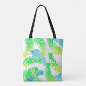 Palmbladeren patroon tote bag (Achterkant)