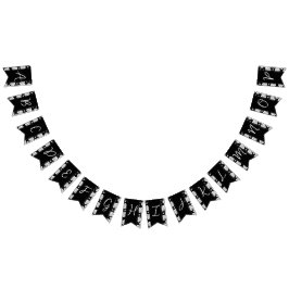 Palmbladeren patroon vlaggenlijn banner