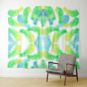 Palmbladeren patroon wandkleed