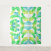 Palmbladeren patroon wandkleed (Voorkant)