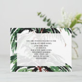 Palmbladeren Schilderen Algemeen Alle Doel Partij Kaart (Staand voorkant)