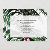 Palmbladeren Schilderen Algemeen Alle Doel Partij Kaart (Voorkant / Achterkant)