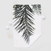 Palmbladeren silhouet golfhanddoek (Insitu)