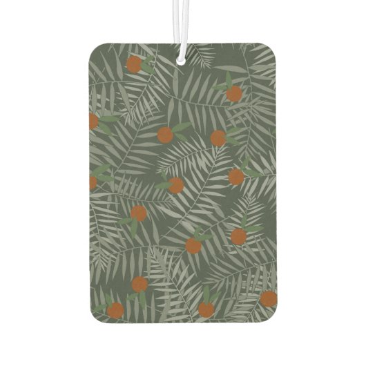 Palmbladeren & Sinaasappels Luchtverfrisser (Achterkant)