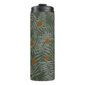 Palmbladeren & Sinaasappels Thermosbeker (Voorkant)