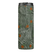 Palmbladeren & Sinaasappels Thermosbeker (Achterkant)