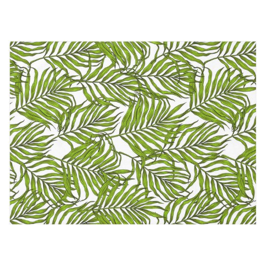 Palmbladeren Tafelkleed (Voorkant (Horizontaal))