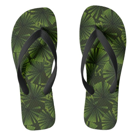 Palmbladeren Teenslippers (Voetbed)