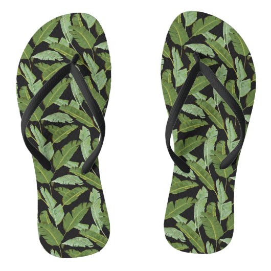 Palmbladeren Teenslippers (Voetbed)