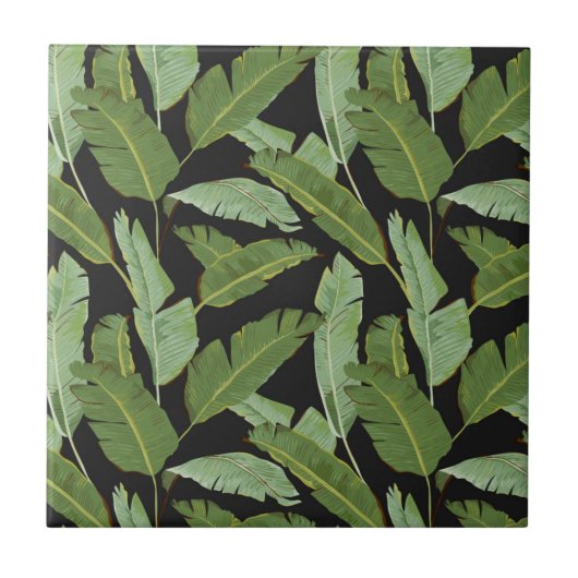 Palmbladeren Tegeltje (Voorkant)