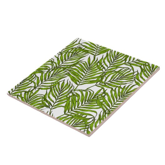 Palmbladeren Tegeltje (Zijkant)
