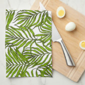 Palmbladeren Theedoek (Quarter Fold)