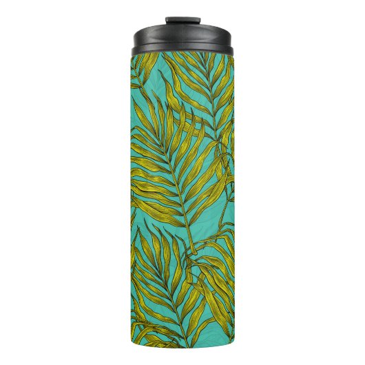 Palmbladeren Thermosbeker (Voorkant)