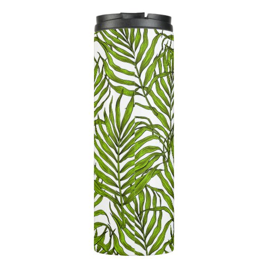 Palmbladeren Thermosbeker (Achterkant)