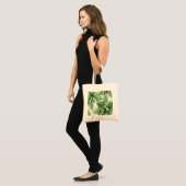 Palmbladeren Tote Bag (Voorkant (model))