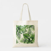 Palmbladeren Tote Bag (Achterkant)