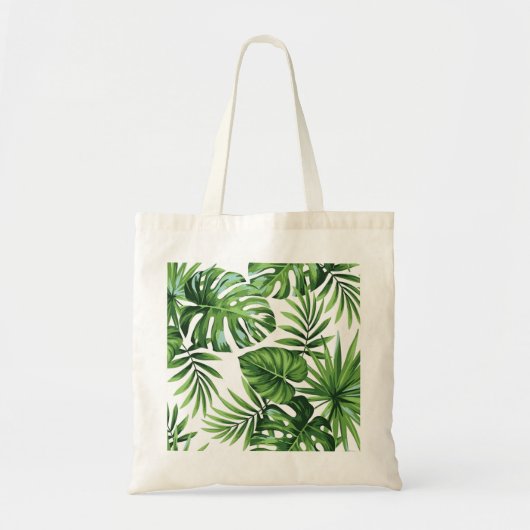Palmbladeren Tote Bag (Voorkant)