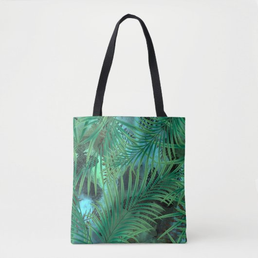 Palmbladeren Tote Bag (Voorkant)