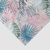 Palmbladeren, tropisch, botanisch, bladeren, oerwo tissuepapier (Detail)