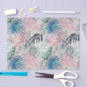 Palmbladeren, tropisch, botanisch, bladeren, oerwo tissuepapier (Craft)