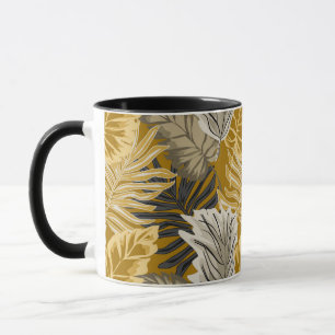 Palmbladeren, tropisch, botanisch, oerwoud, bos, mok