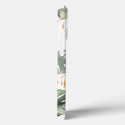 Palmbladeren Tropische Safari Wifey Script Bruid Case-Mate iPhone Case (Achterkant / Rechts)