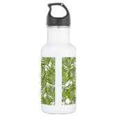 Palmbladeren Waterfles (Achterkant)