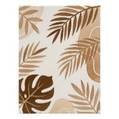 Palmbladeren – Zen Poster – Neutral Wall Print (Voorkant)