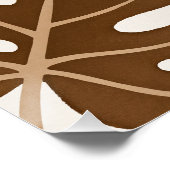 Palmbladeren – Zen Poster – Neutral Wall Print (Hoek)