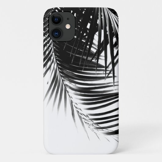 Palmbladeren Zwart & Wit Vibes #1 #tropisch Case-Mate iPhone Case (Achterkant)