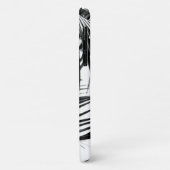 Palmbladeren Zwart & Wit Vibes #1 #tropisch Case-Mate iPhone Case (Achterkant/links)