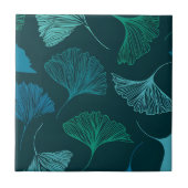 palmbladertegels tegeltje (Voorkant)