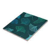 palmbladertegels tegeltje (Zijkant)