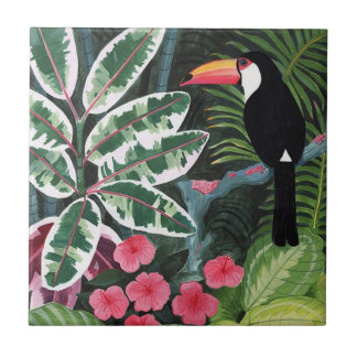 palmbladtegels tegeltje